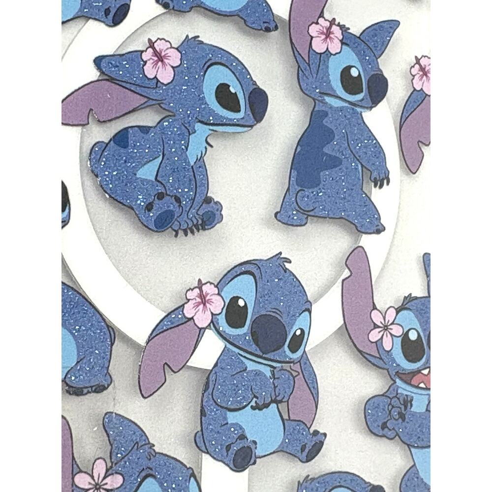 Lilo Stitch Skinny Dip iPhone 16 Hard Case Cover Beaded Strap Glitter Shimmer - Picture 8 of 13